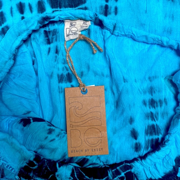 Beach by Exist Tie Dye Summer Dress size XL - Picture 4 of 9